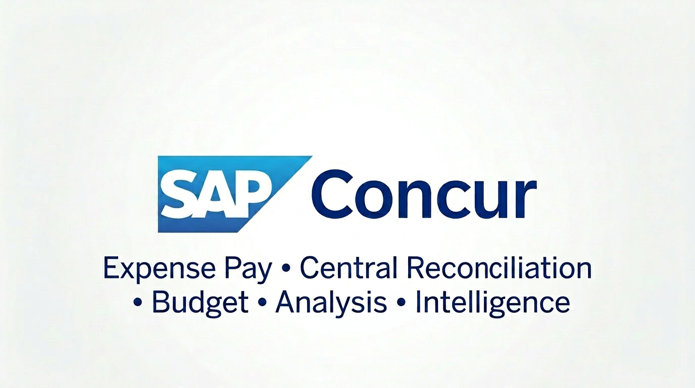 Introduction to SAP Concur: The Modules (2/3)